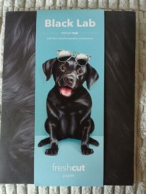 FreshCut Black Lab Pop Up Pup